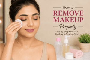 how to remove makeup properly
